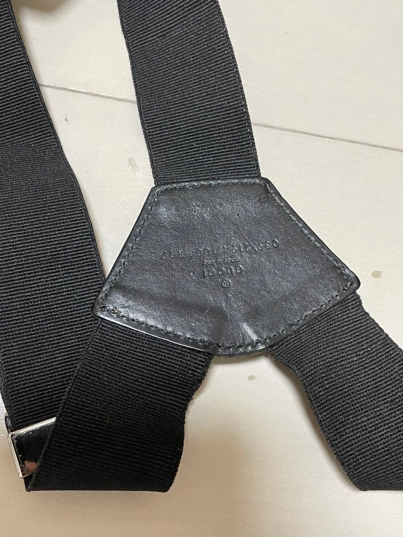 GUCCI グッチ　サスペンダー