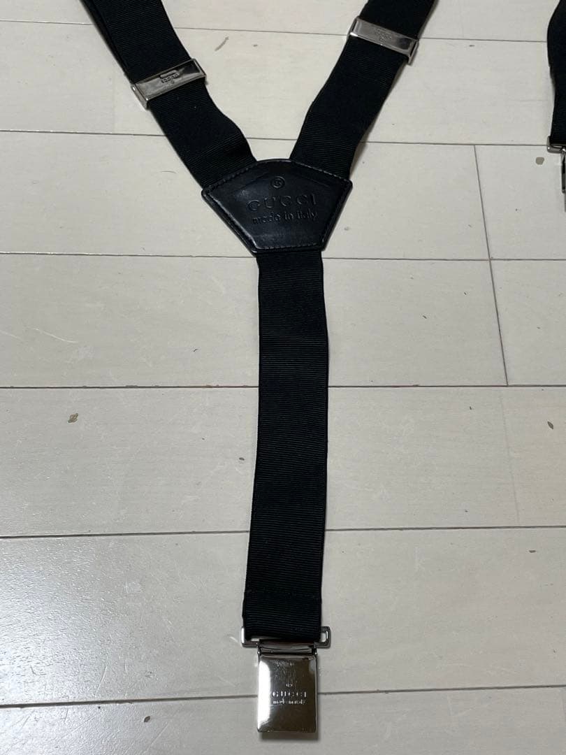 GUCCI グッチ　サスペンダー