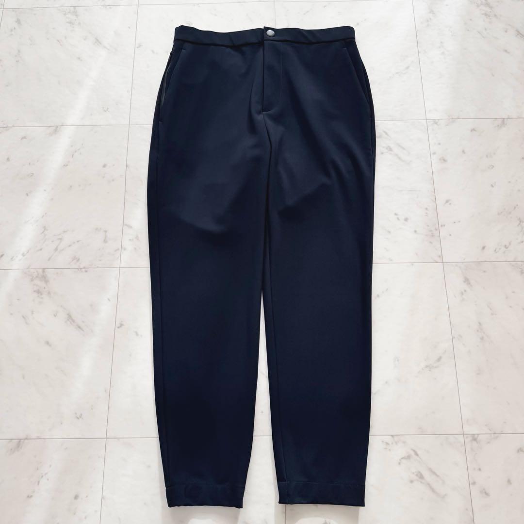 【美品】Theory セオリー トラベルスーツ ジャージー ビジネス ネイビー