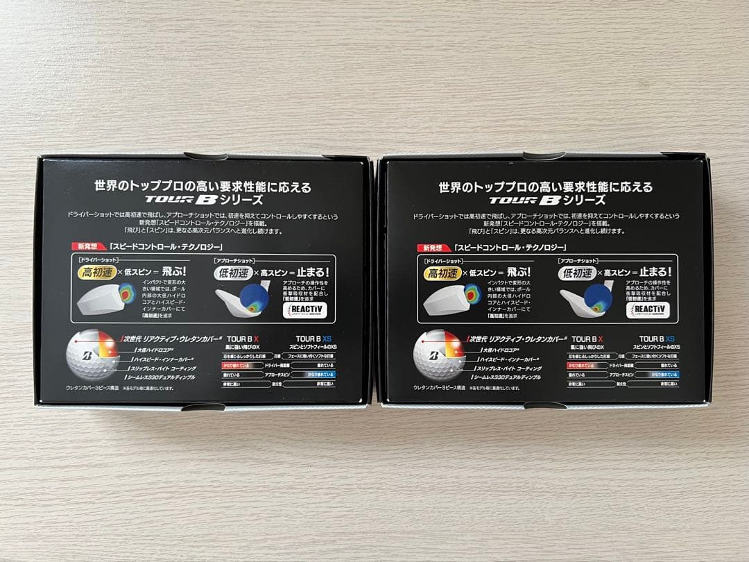 新品　ブリヂストンゴルフボールTOUR B XS　BRIDGESTONEGOLF
