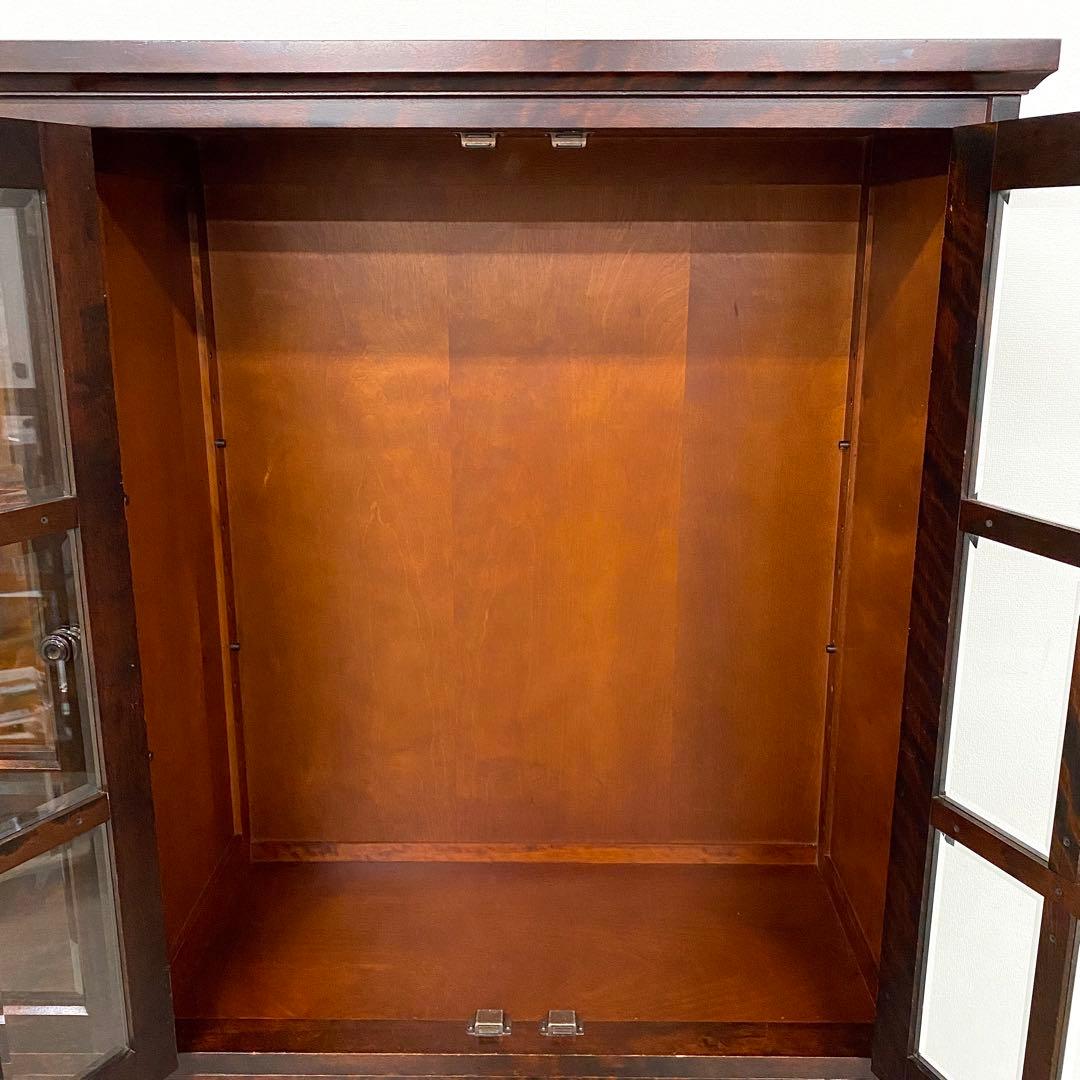 北海道民芸家具 北民 食器棚 飾り棚 民芸 キッチンボード 4