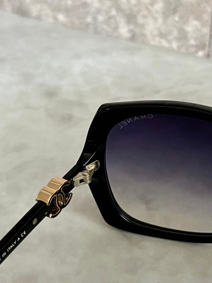 【美品】CHANEL サングラス　ココマーク　ケース付き