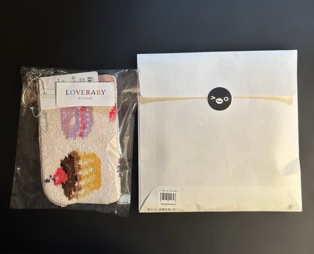 フェイラー トーキョースイカドルチェ Suicaペンギン ハンカチ&ポーチ