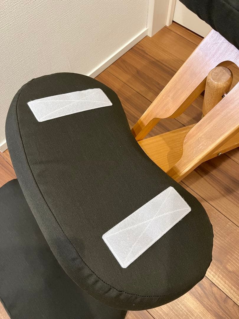 座面新品貼り替え済み！宮武製作所プロポーションチェアキッズCH-889CK濃緑