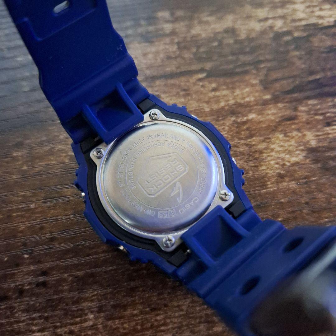CASIO G-SHOCK ネイビー ソーラー腕時計