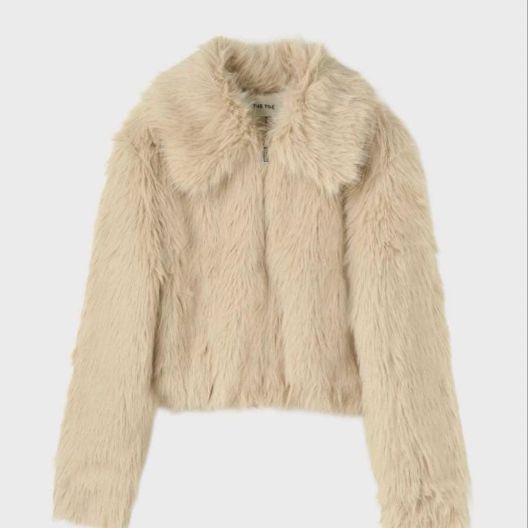 即発送/美品THETOE SOMERSET FUR COAT S