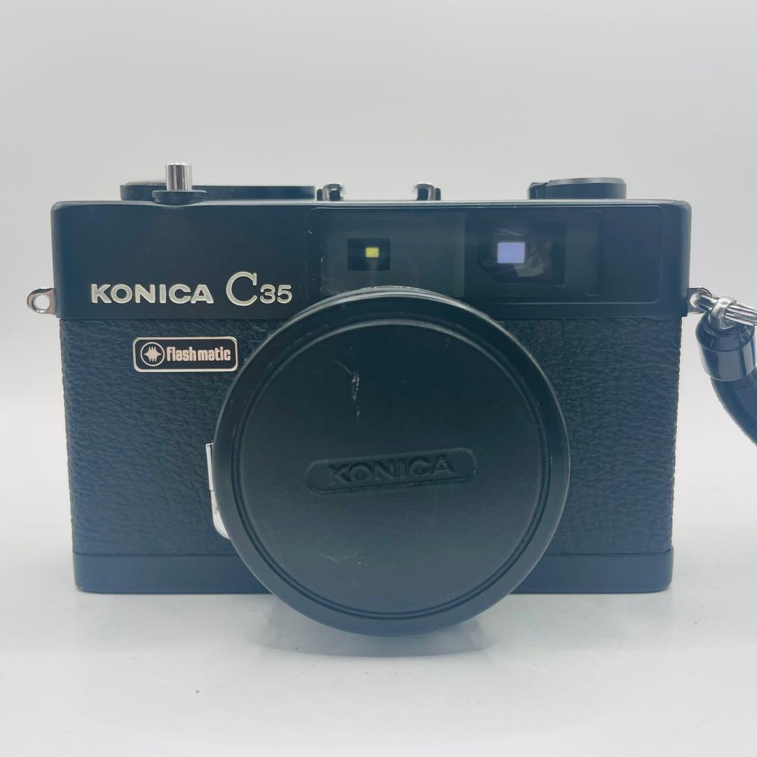 美品　Konica C35 flashmatic フラッシュマチック