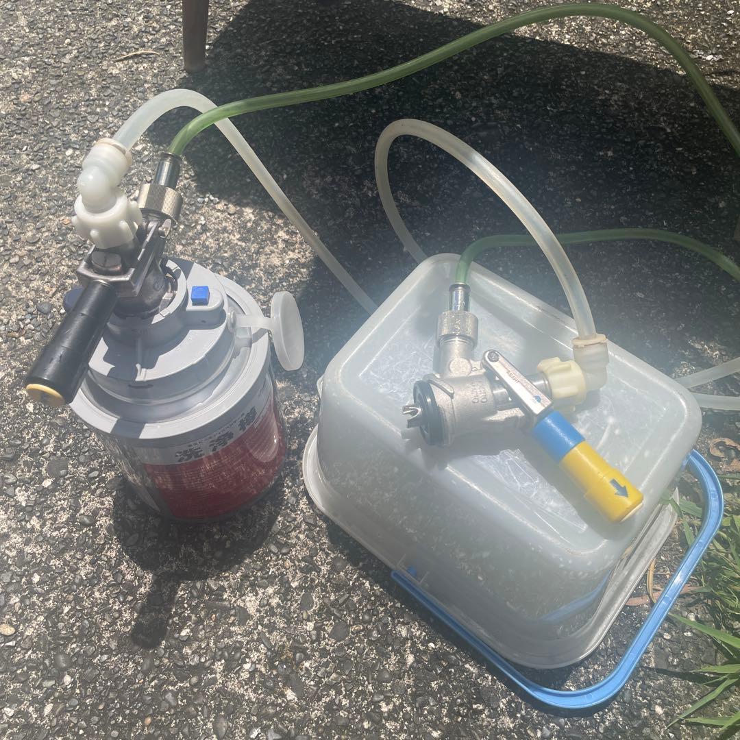 業務用生ビールサーバー(レギュレータなし、緑ボンベ無し)