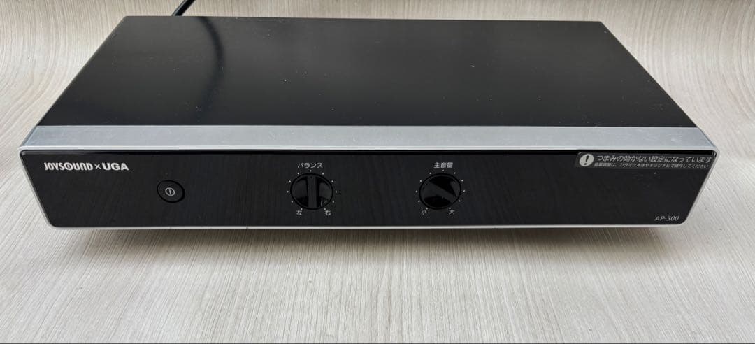 JOYSOUNDｘUGA AP-300 カラオケ パワーアンプ