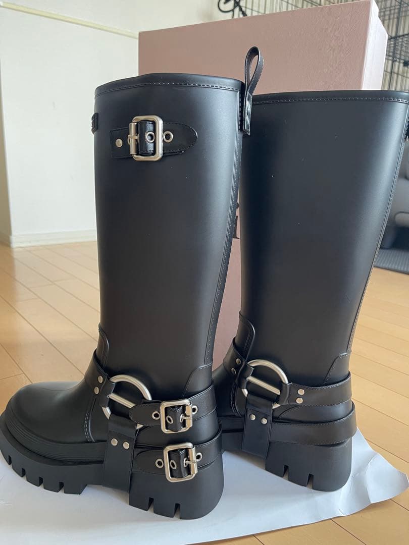 Darich ブラック 長靴・レインブーツ　ダーリッチ