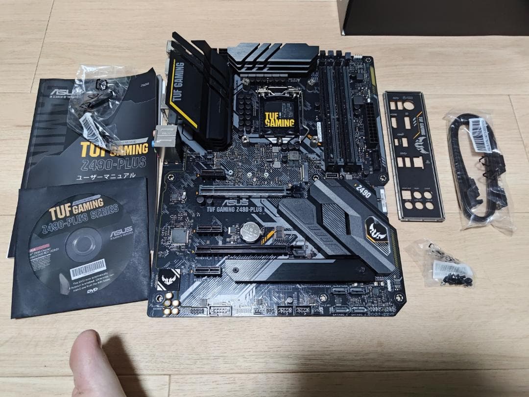 ASUS TUF GAMING Z490-PLUS マザーボード
