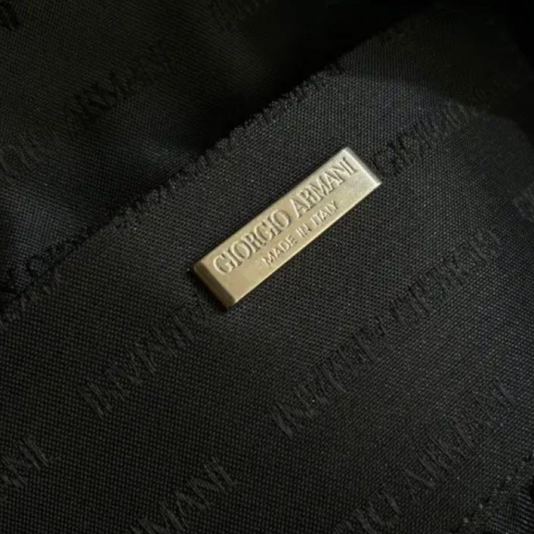 GIORGIO ARMANI レザートートバッグ MADE IN ITALY