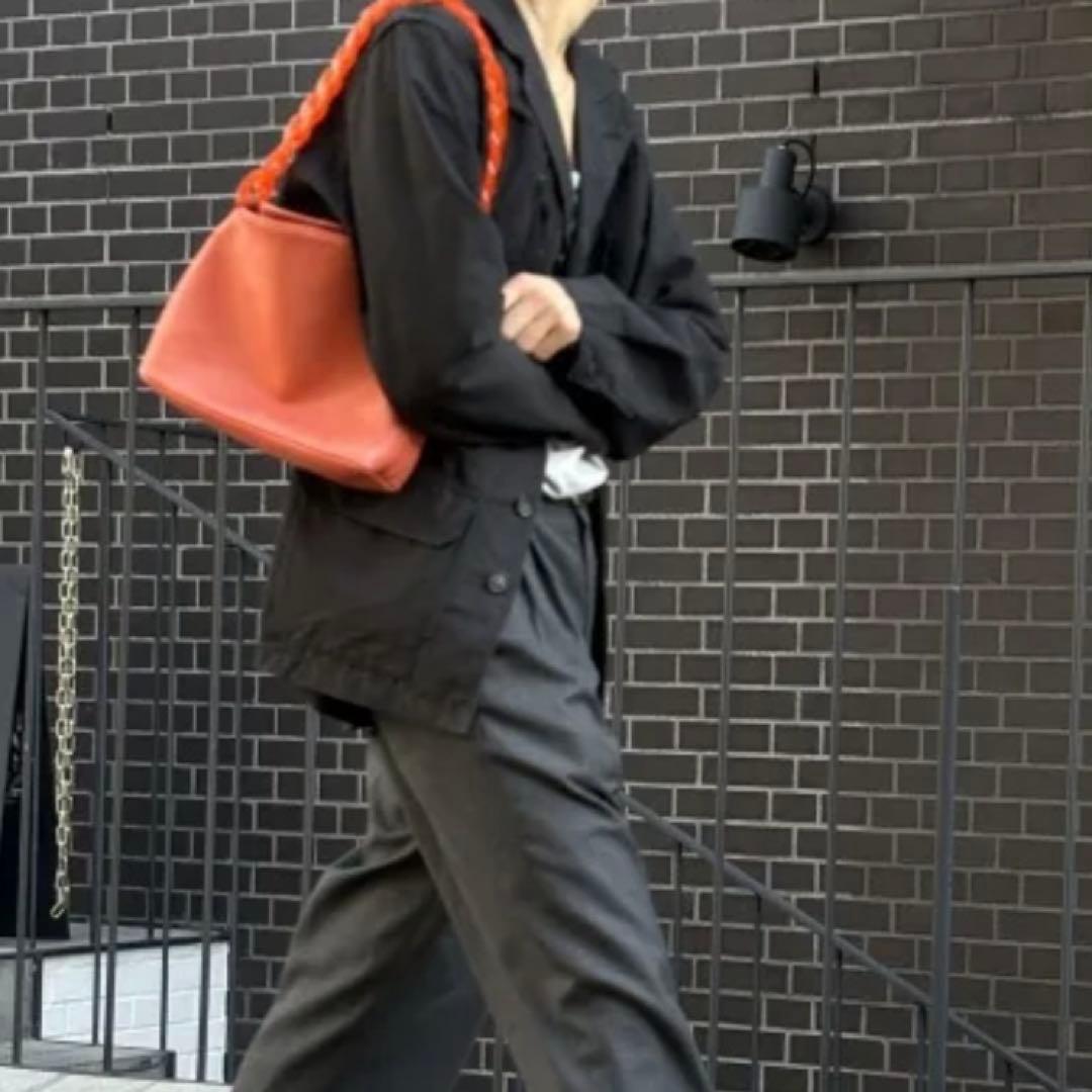 GIORGIO ARMANI レザートートバッグ MADE IN ITALY