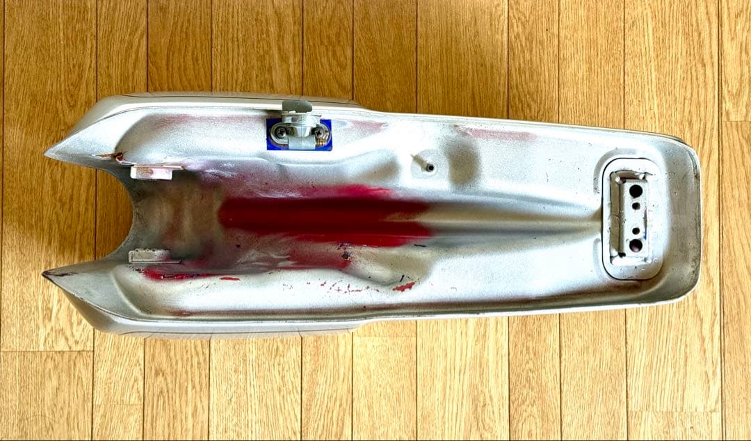 YAMAHA ヤマハ RZ50 純正タンク キー付き コック付き ドリームカラー