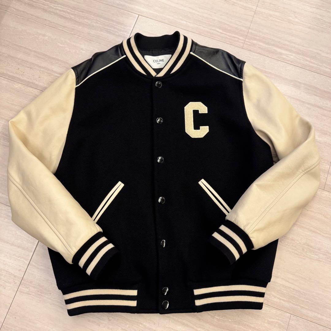 【美品】CELINE クラシックテディジャケット　48