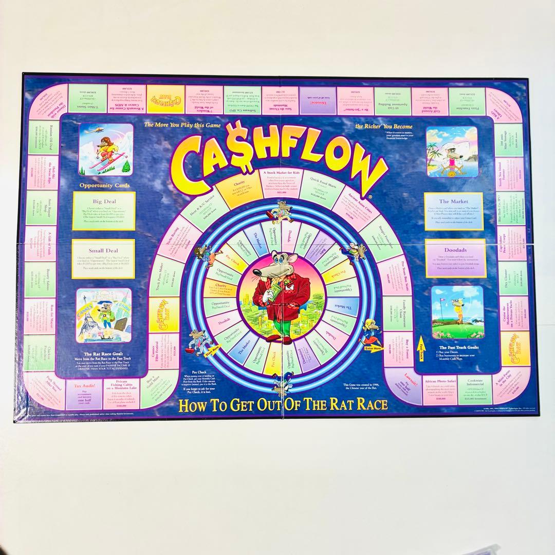 【美品・欠品なし】キャッシュフロー101英語版 日本語説明書付きA