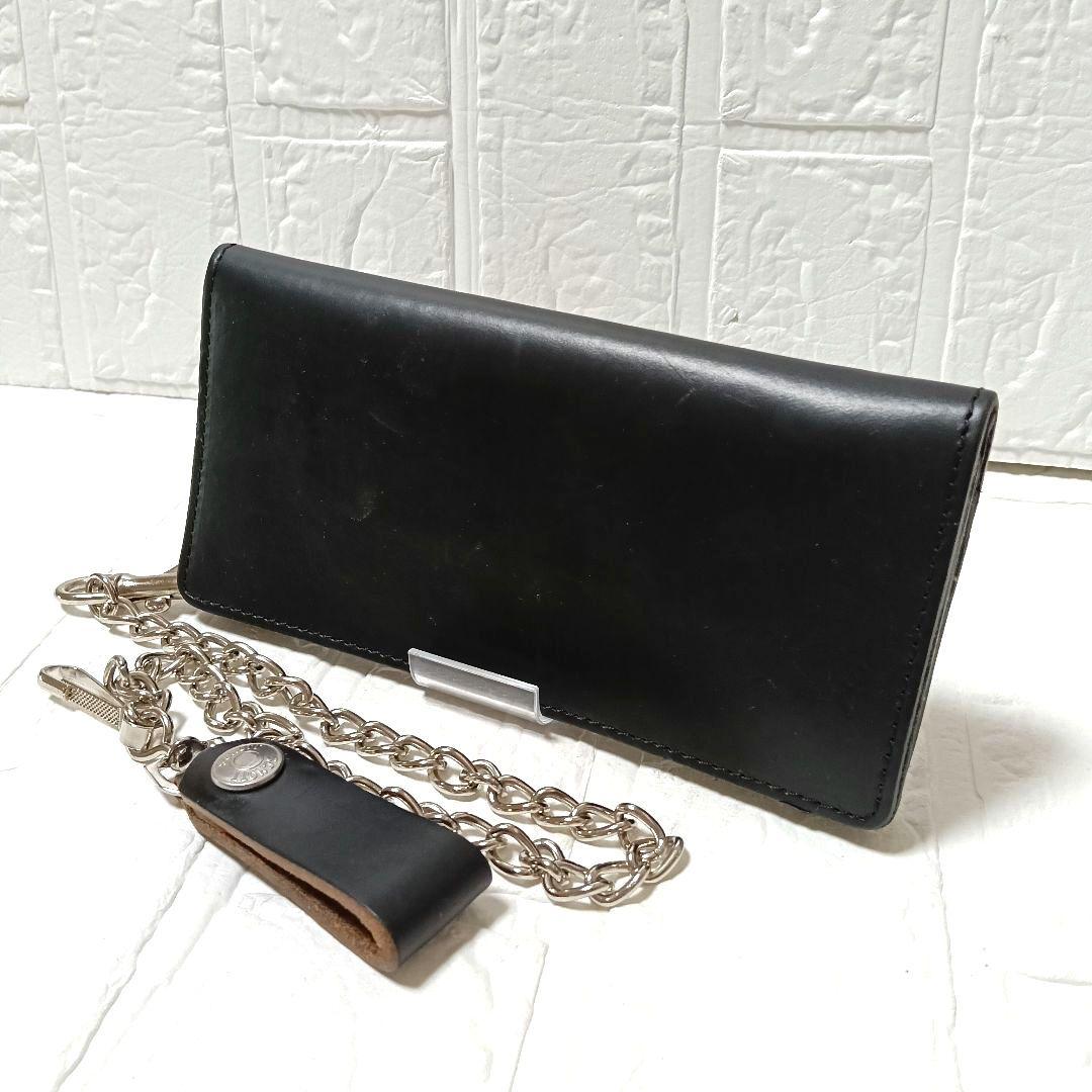 Schott 長財布 PERFECT WALLET HORWEEN 牛革 箱付