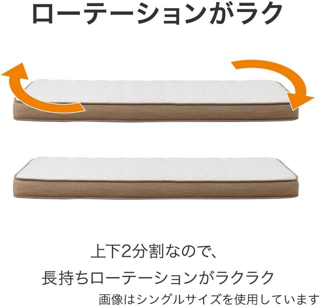 ニトリ シングルマットレス（NスリープハードH1-02CR VH）