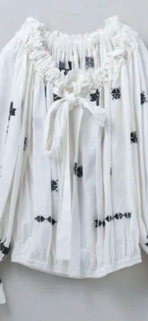 dahl’ia × 6(ROKU)GATHER BLOUSE/ブラウス新品未使用