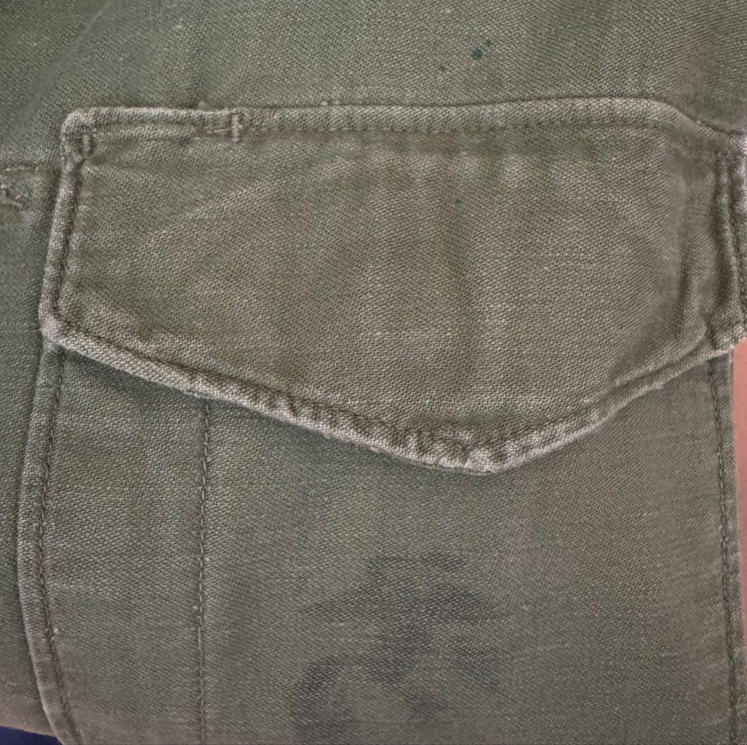 50s USMC P-58 40 ミリタリー ジャケット ステンシル