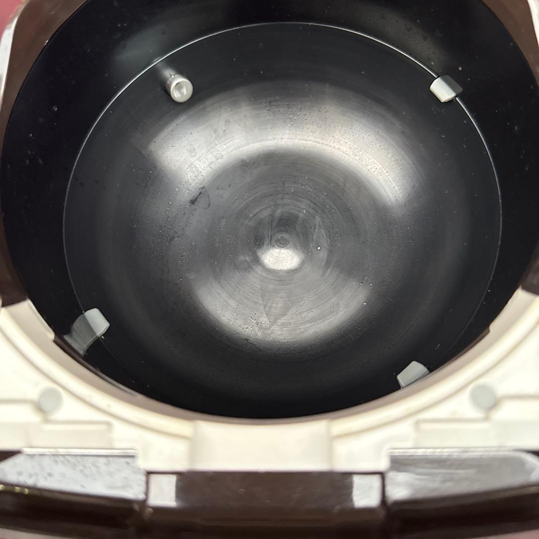 極美品！象印 炊飯器3合圧力IH式極め炊き黒まる厚釜 保温ブラウンNP-RM05