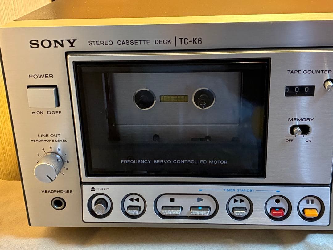 SONY TC-K6 ステレオカセットデッキ