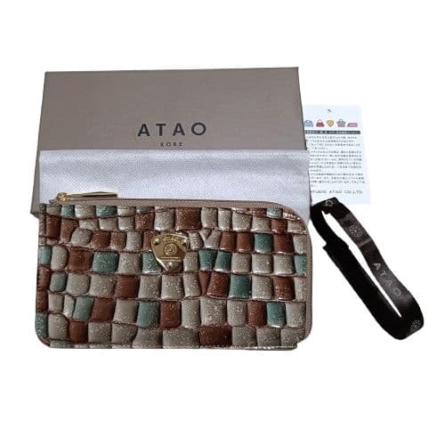 【新品未使用】ATAOアタオ スリモ ヴィトロ アドレアエメラルド L字 財布