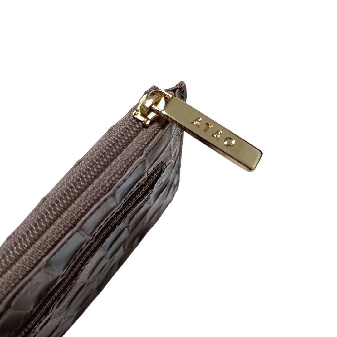 【新品未使用】ATAOアタオ スリモ ヴィトロ アドレアエメラルド L字 財布