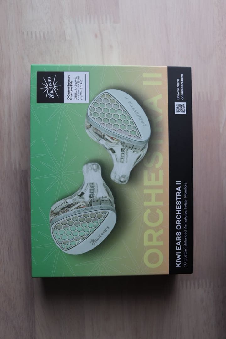 Kiwi Ears Orchestra II 有線イヤホン　Kiwiears