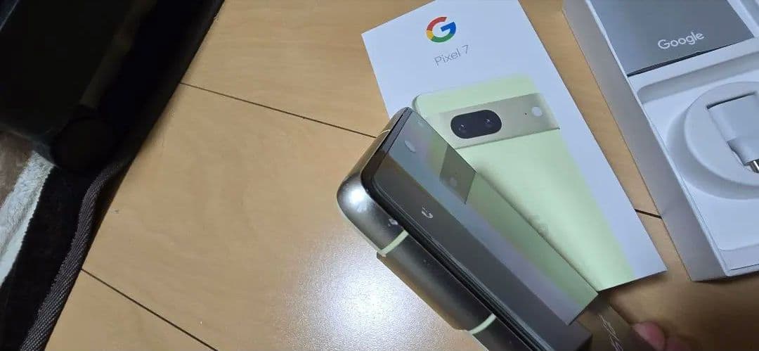 Google Pixel 7 レモングラス 本体 ボタン難有 ガラスフィルム付