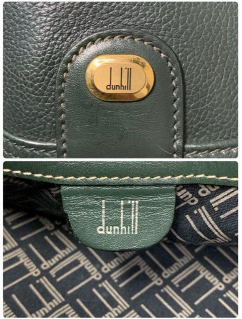 美品 dunhill ダンヒル ボストンバッグ 大容量 レザー 出張 旅行