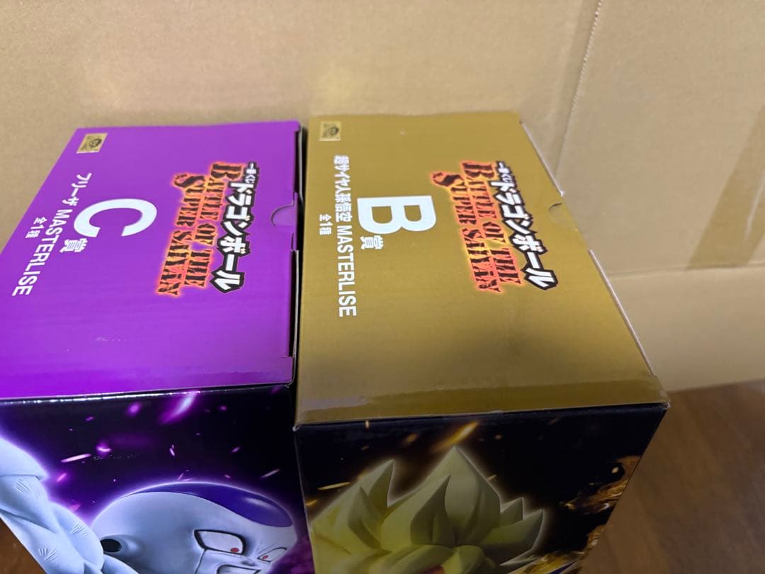 ドラゴンボール一番くじB賞超サイヤ人孫悟空C賞フリーザ2点セット