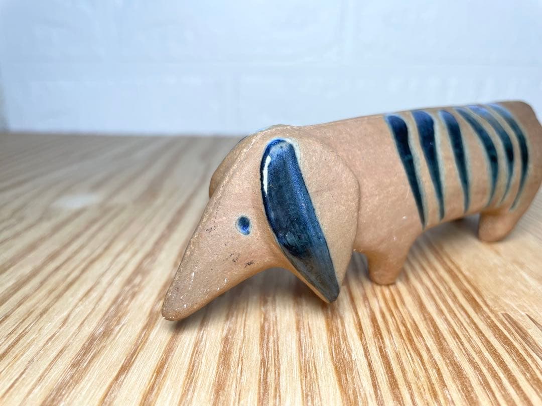 ★一点限り★ リサ ラーソン Lisa Larson ダックスフンド 置物