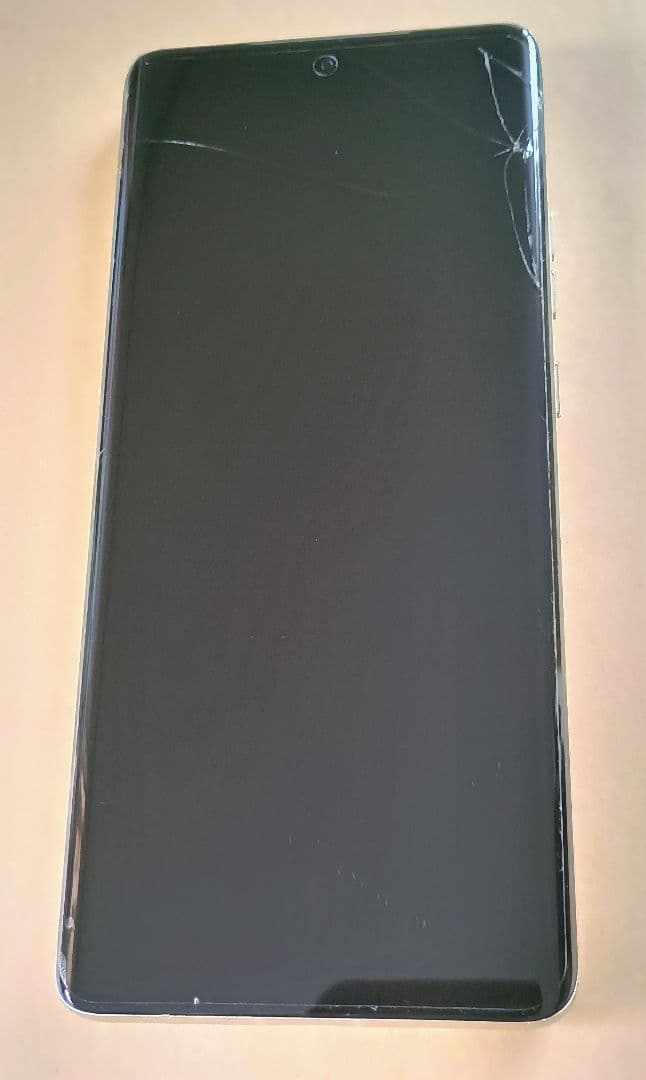 Motorola edge 50s PRO 本体のみ 画面ひび割れあり