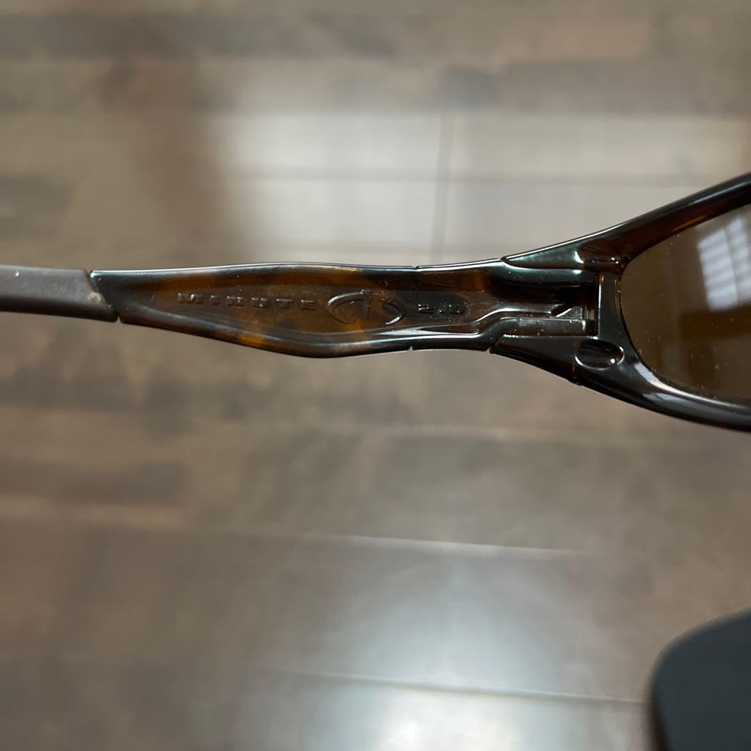 Oakley スポーツサングラス ブラウンレンズ