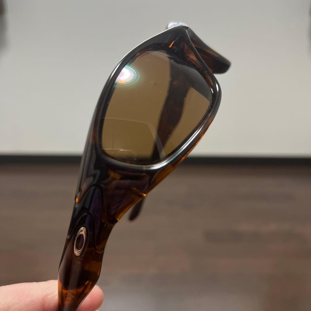 Oakley スポーツサングラス ブラウンレンズ