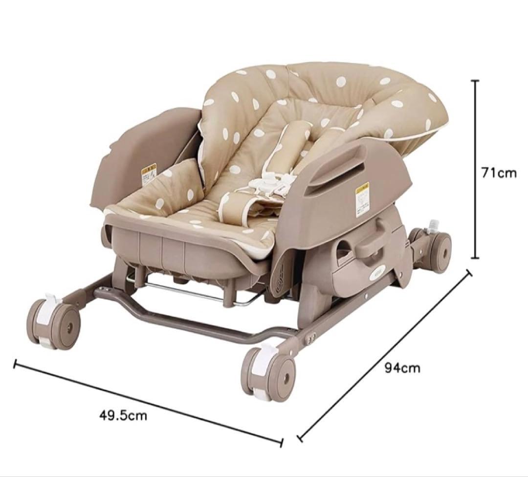 KATOJI スイングハイローラック ピッコロ　ドットベージュ