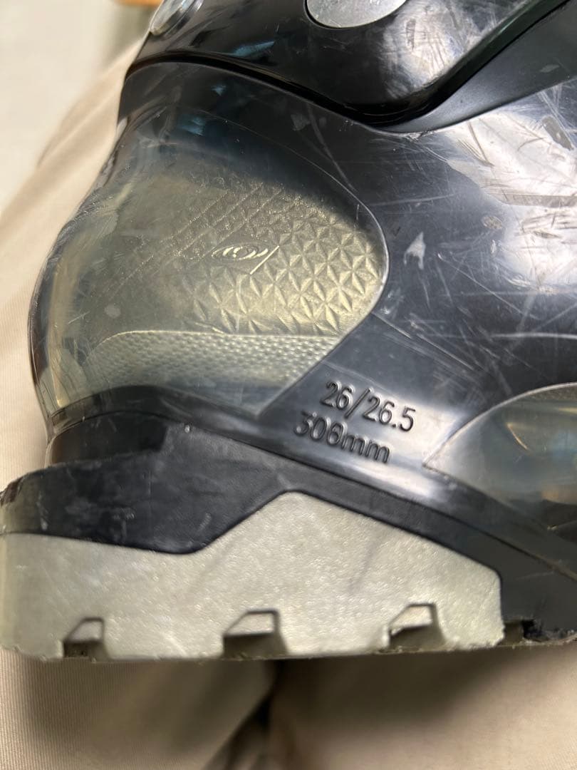 Salomon スキー用ブーツ 26-26.5cm ミッションRS8 中古品