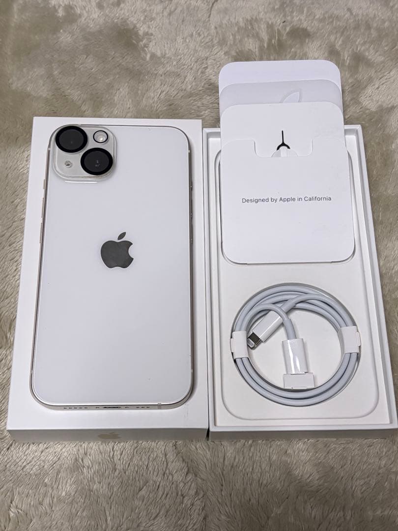 iPhone14 256GB ホワイト / SIMフリー /バッテリー容量85%