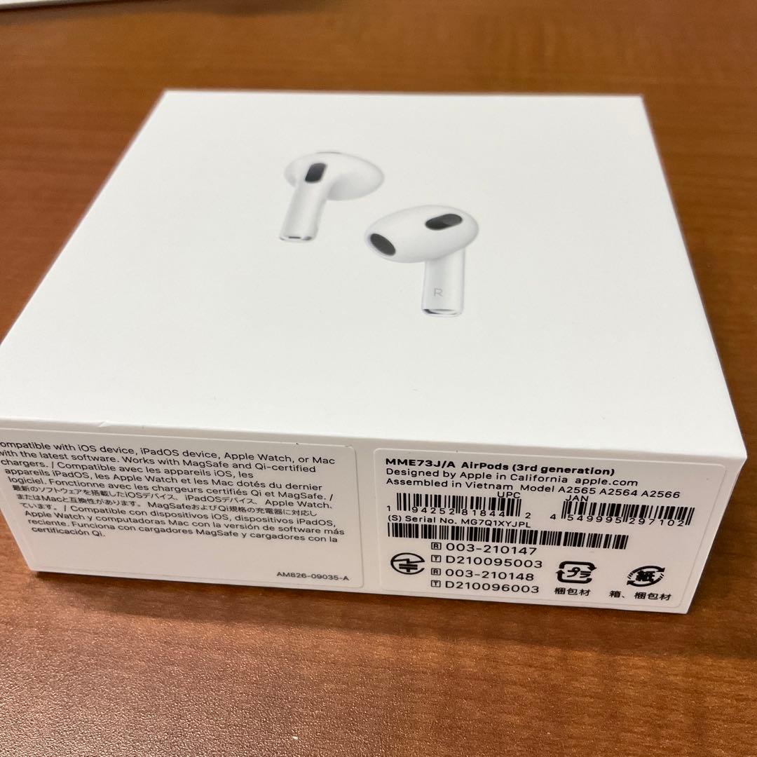 APPLE AirPod 第3世代