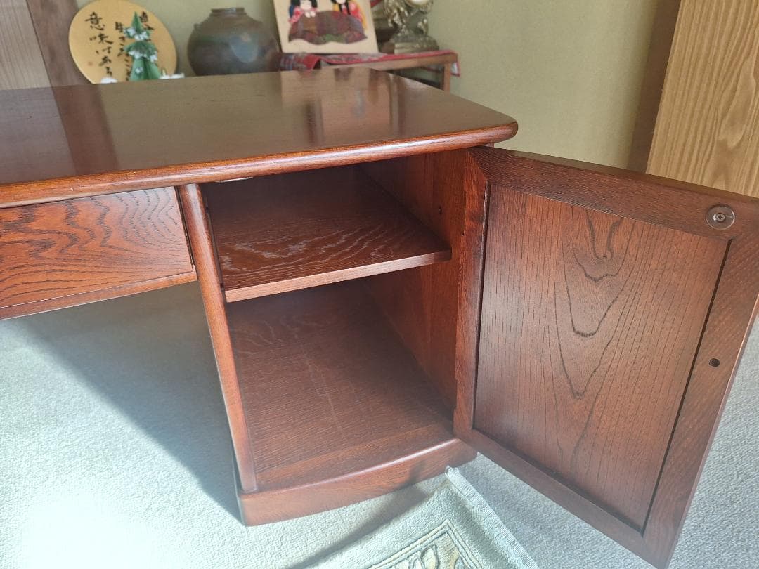 超美品！karimoku カリモクラシック A33 文机 座机 デスク テーブル