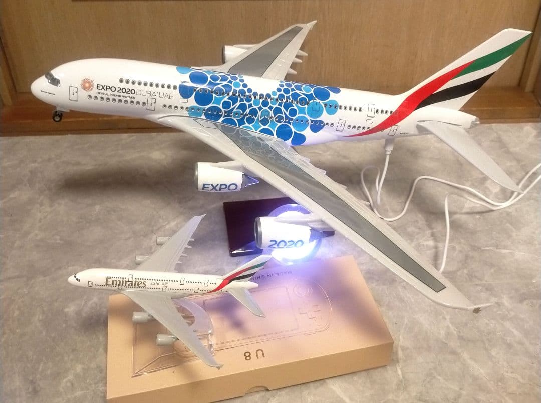 3/28着…EXPO 2020 Dubai エアバスA380Premier