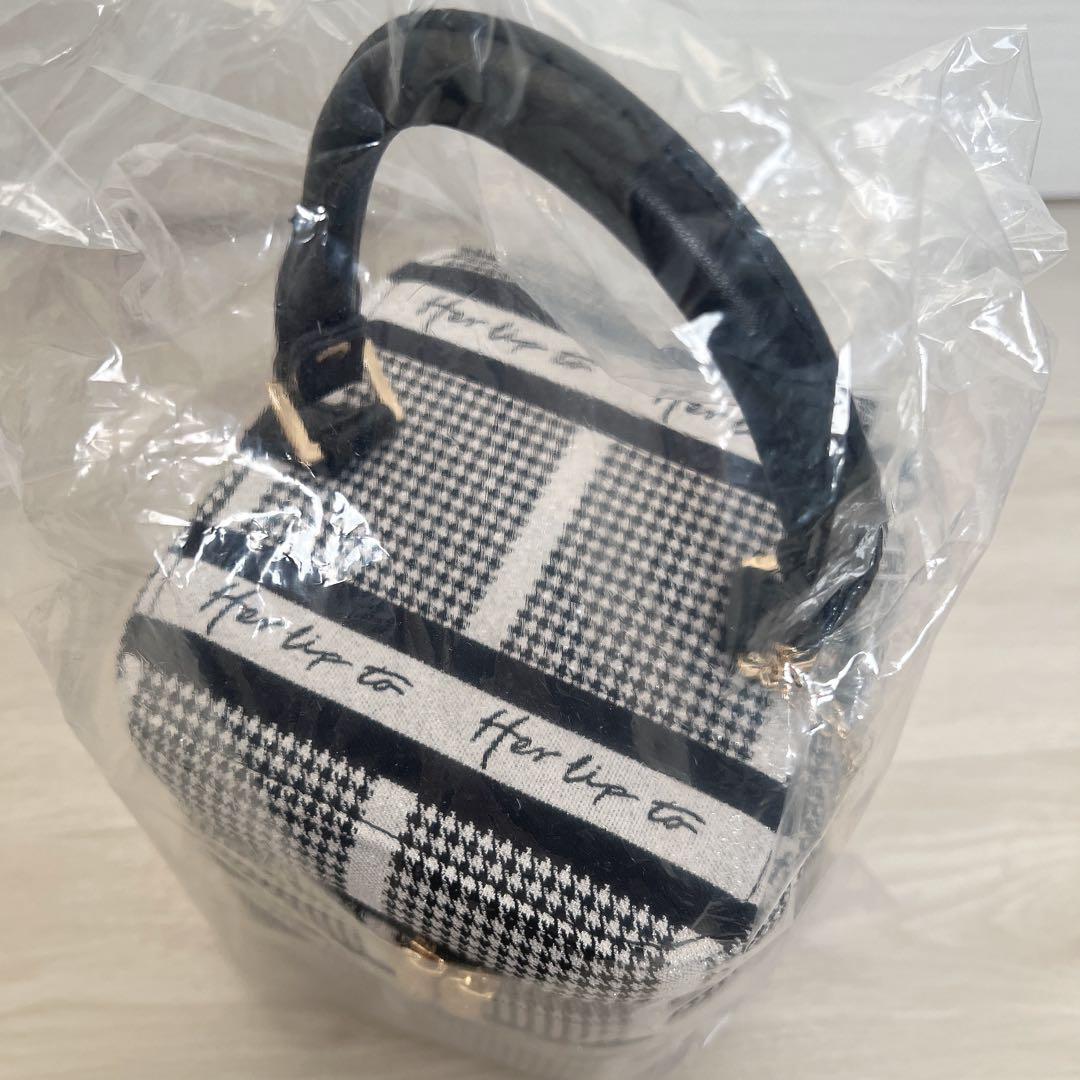 バッグ HLT Jacquard Vanity Bag - silver / F