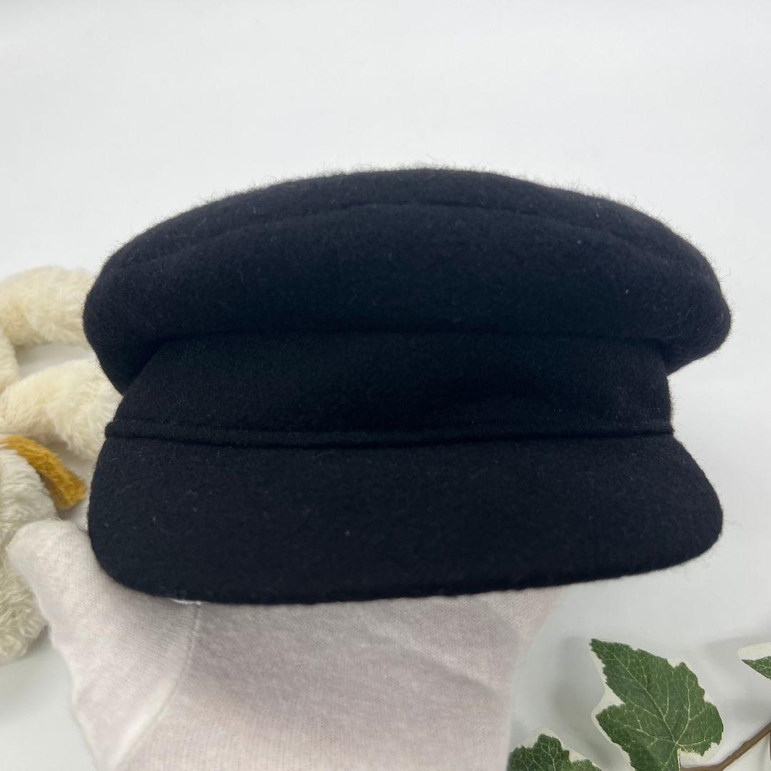 HERMES エルメス スターマーク キャスケット ブラック カシミア