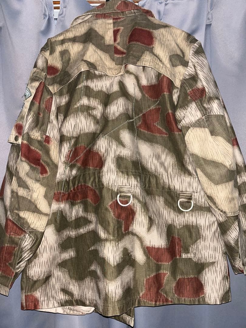 e*d様 希少60s vintageドイツ国境警備隊 ウォーターカモジャケットユ