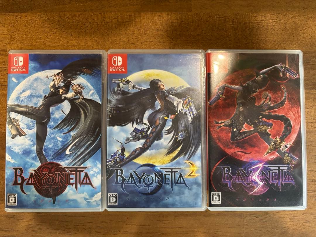 switchソフト　ベヨネッタ　3本セット