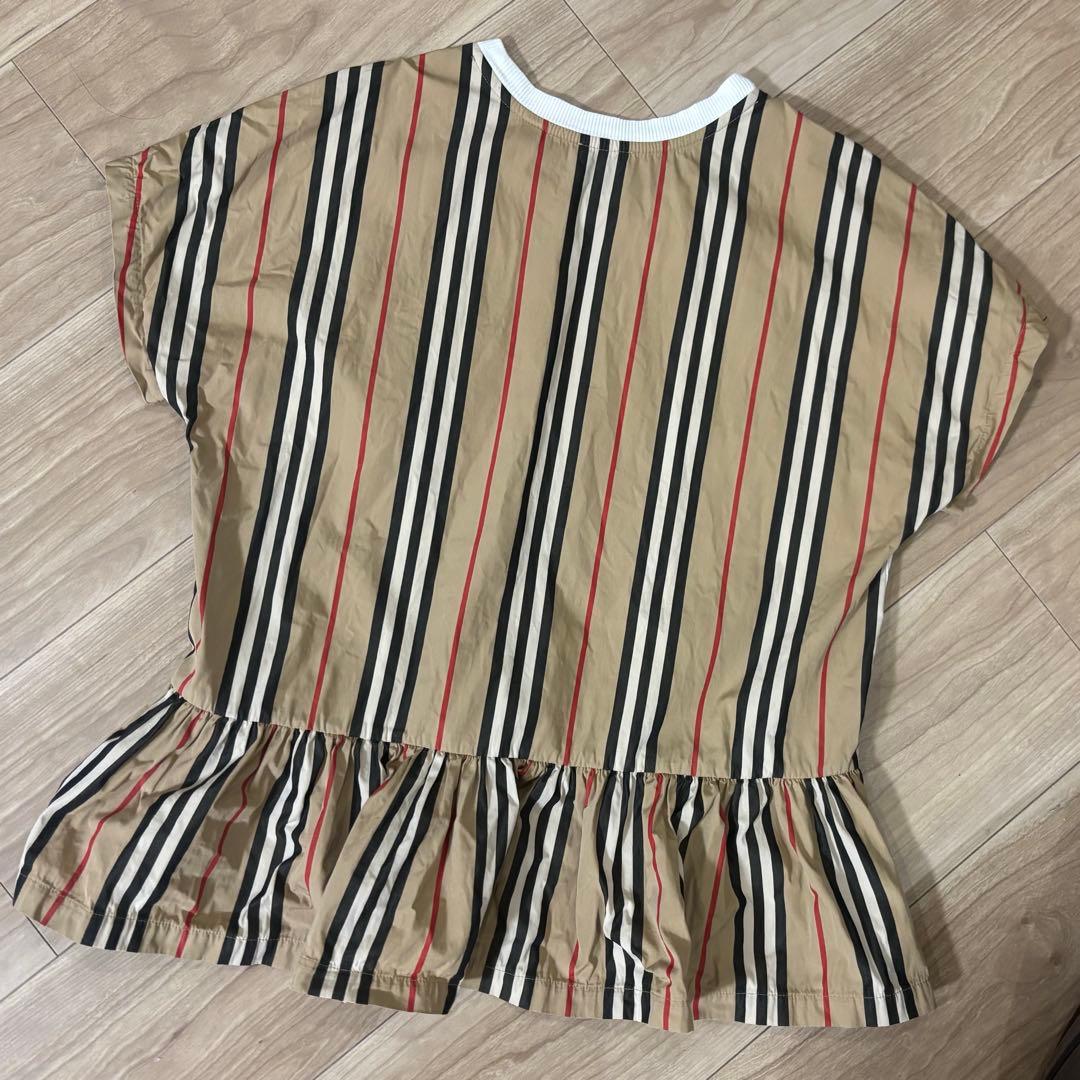 バーバリー　160 ストライプ　Tシャツ