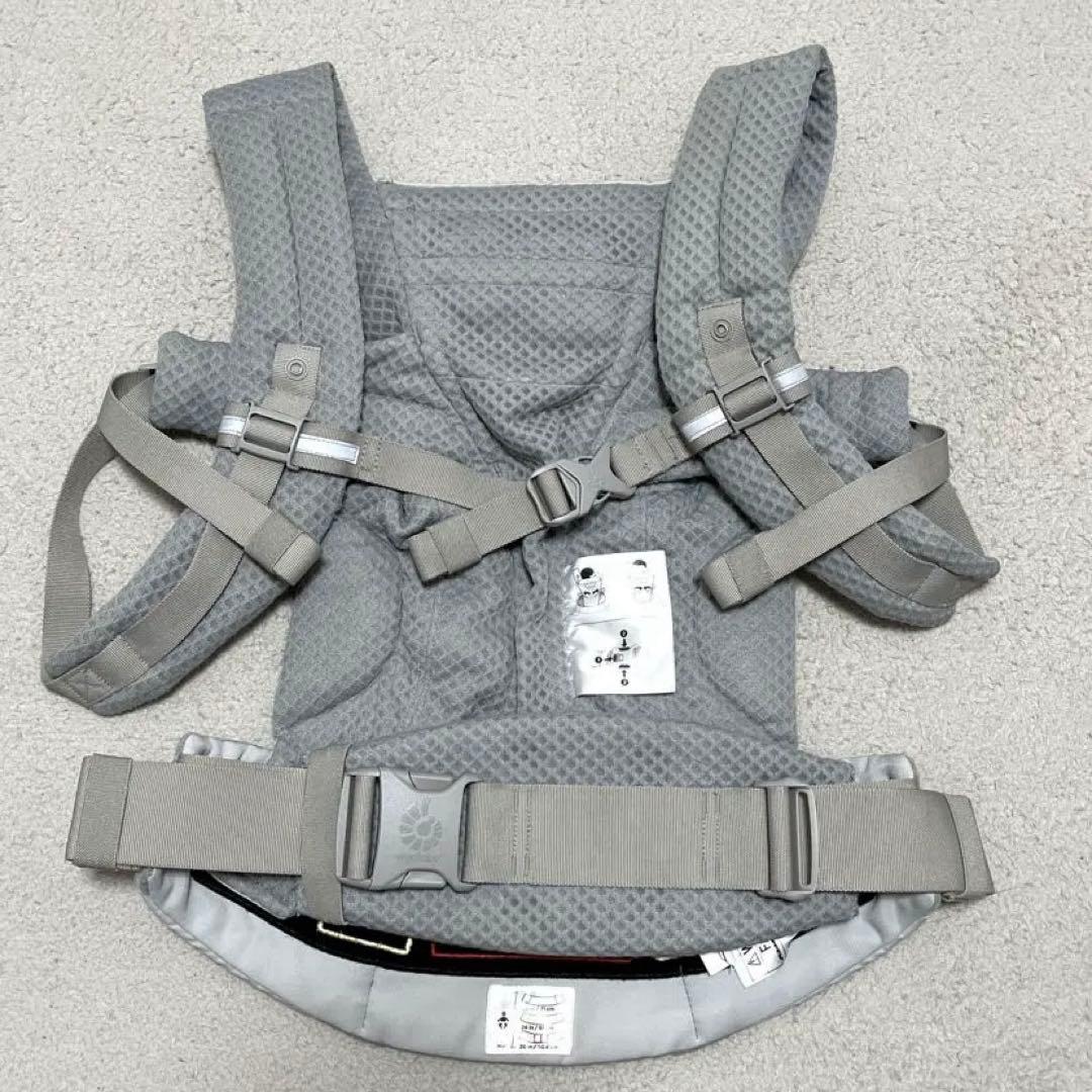 エルゴベビー 抱っこ紐 グレー メッシュ