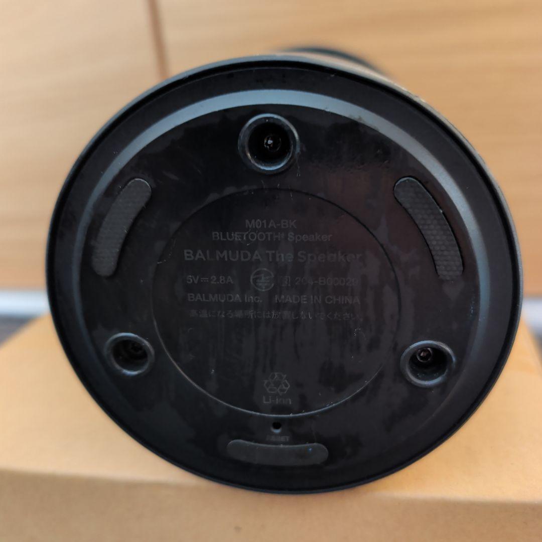 BALMUDA Bluetoothスピーカー M01A-BK