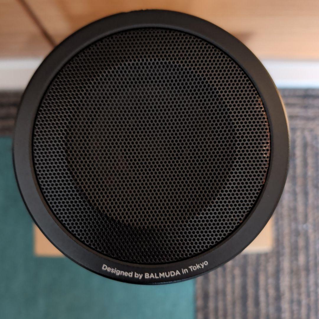 BALMUDA Bluetoothスピーカー M01A-BK